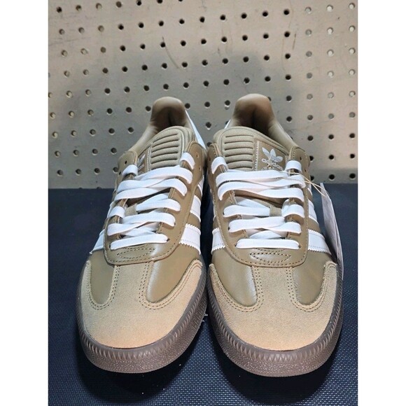 New Adidas SAMBA XLG Men\'s Size 10.5 Cardboard Brown White Gum Shoes JR0926 main image 5